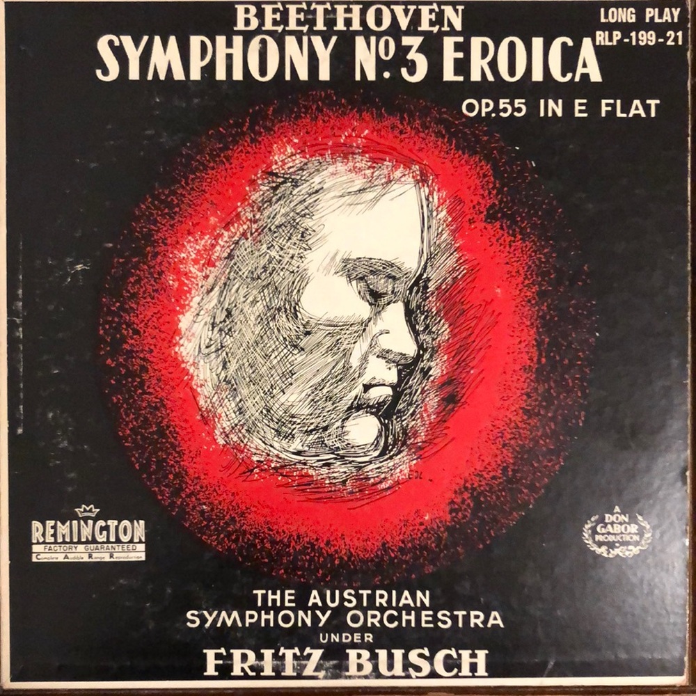 Beethoven The Austrian Symphony Orchestra Vinyl  Lp '51